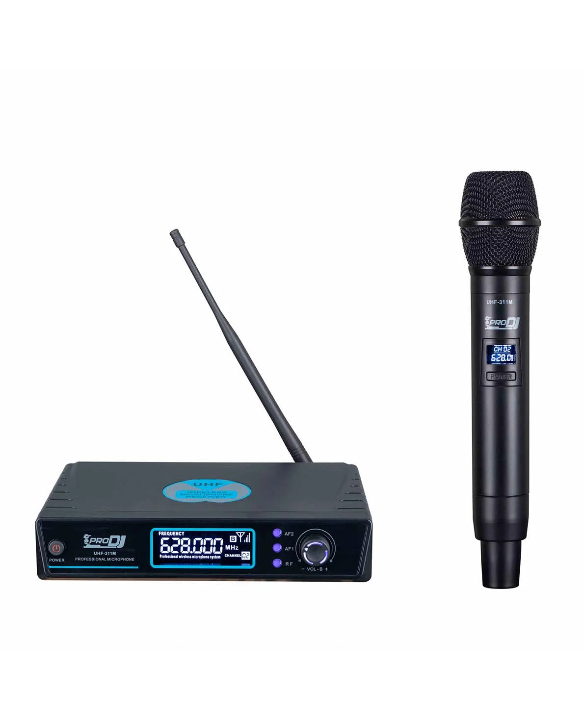 MICRÓFONO INALÁMBRICO DE MANO PRO DJ UHF-311M