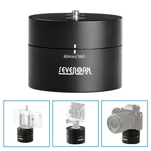 CABEZAL PANORÁMICO GIRATORIO CON LAPSO DE TIEMPO SEVENOAK SK-EBH60