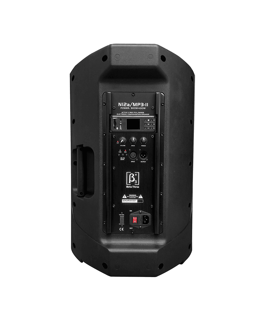 CABINA ACTIVA BETA THREE N12A/MP3-II