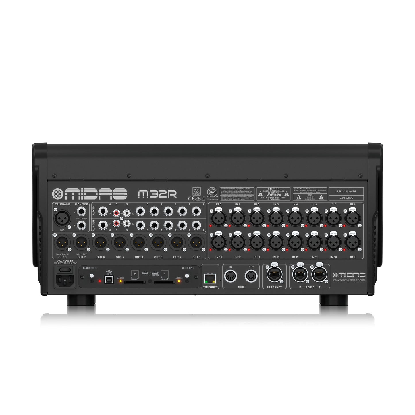 MEZCLADOR DE AUDIO DIGITAL MIDAS M32R LIVE