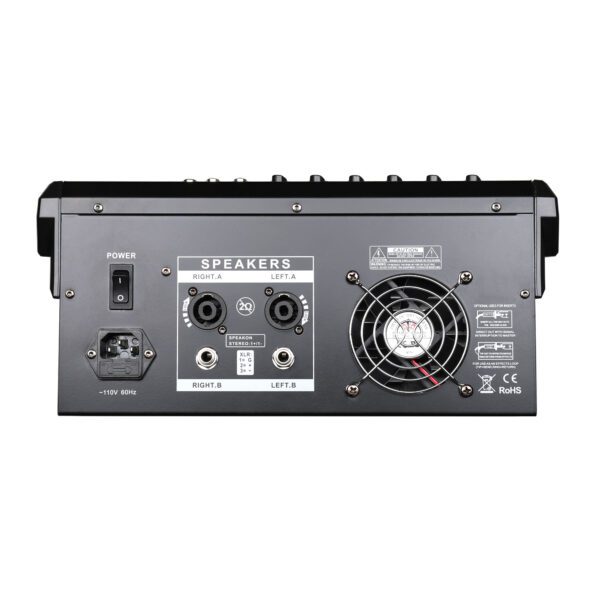 MEZCLADOR DE AUDIO ANÁLOGO ACTIVO PRO DJ AD-6MA