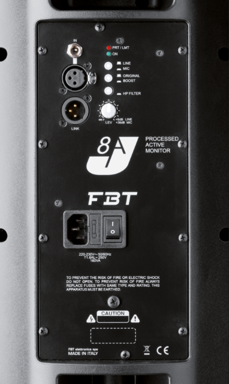 CABINA ACTIVA FBT J8A
