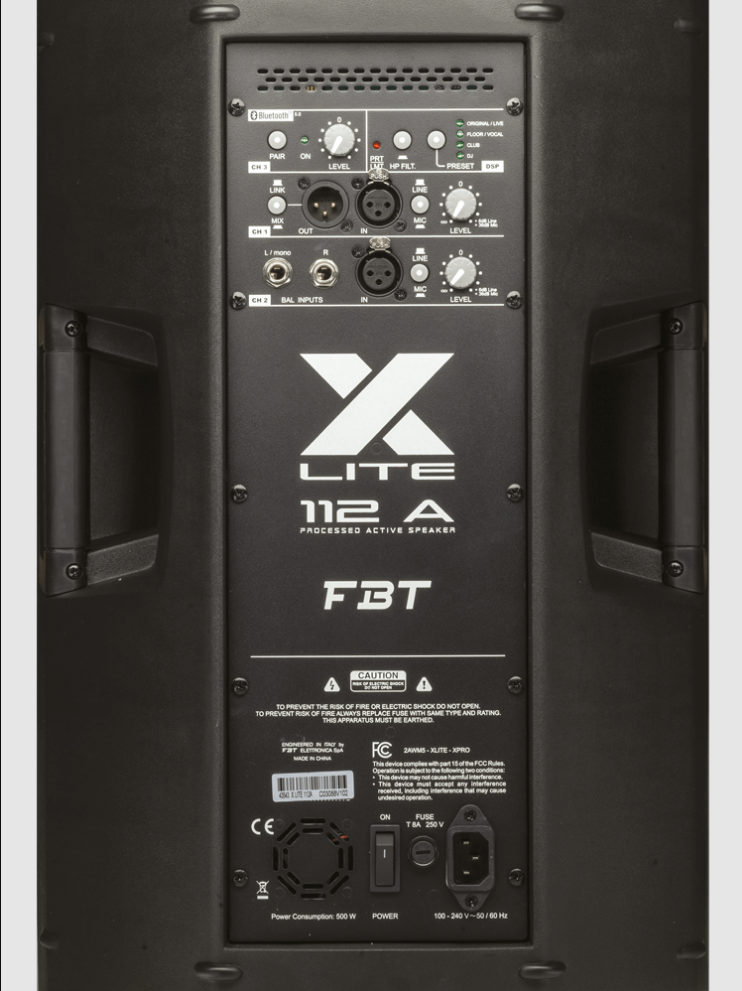 CABINA ACTIVA FBT X-LITE 112A