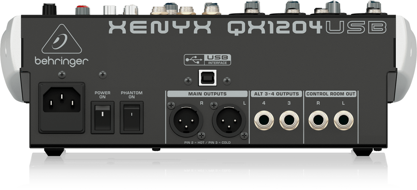 MEZCLADOR DE AUDIO ANÁLOGO BEHRINGER XENYX QX1204USB