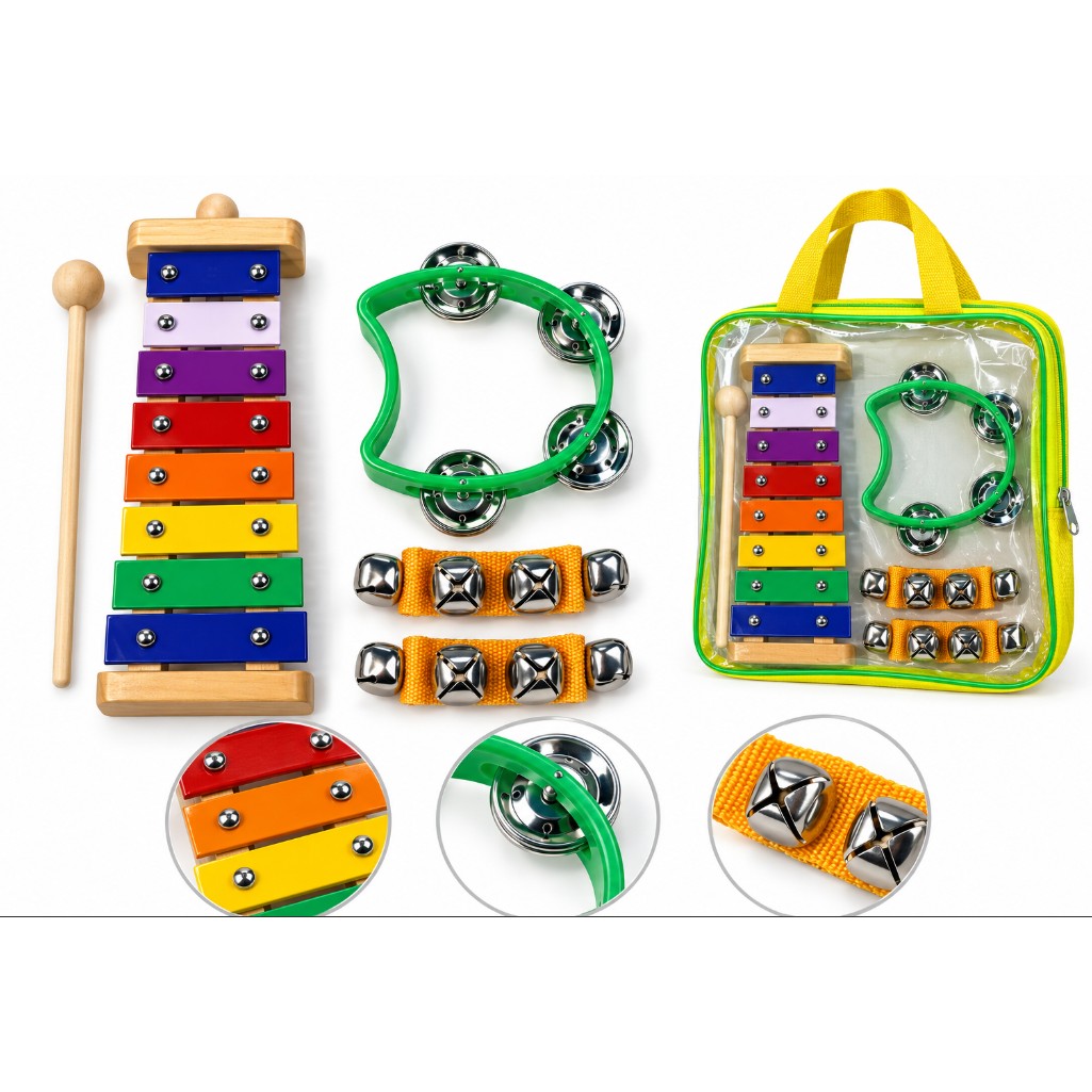 Set de percusión infantil JMS TZ3A