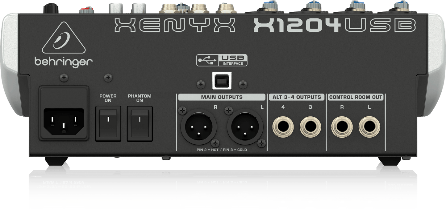 MEZCLADOR DE AUDIO ANÁLOGO BEHRINGER XENYX X1204USB