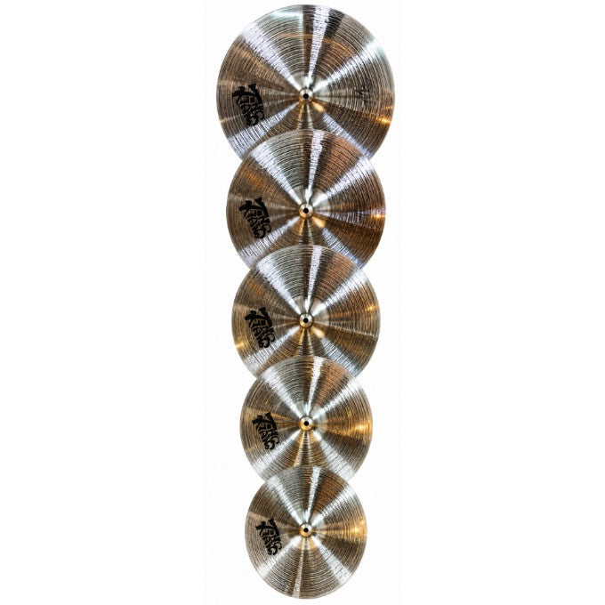 Set de 5 platillos de práctica Tongxiang THJX Silver