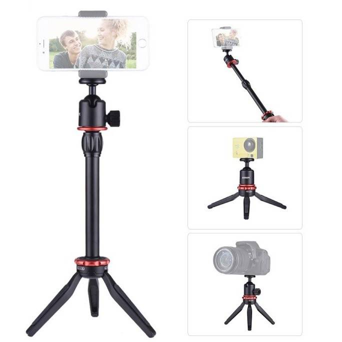 MINI TRIPODE CONVERTIBLE PARA CELULAR/CÁMARA SEVENOAK SK-T1