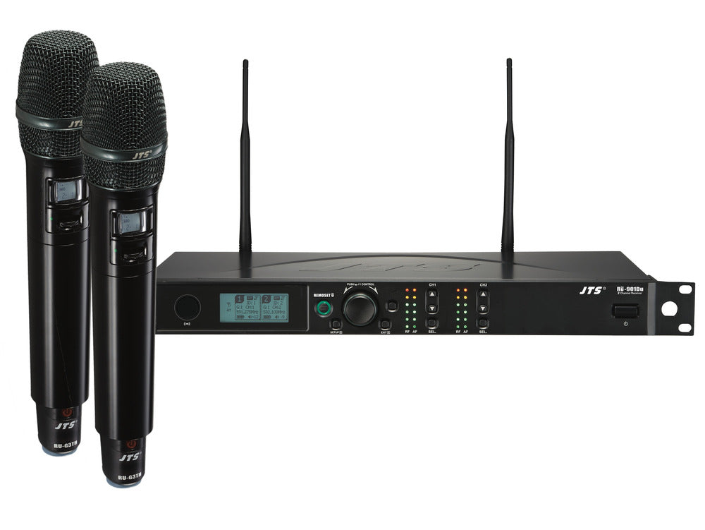 MICRÓFONOS INALÁMBRICOS DE MANO JTS RU-901Du/RU-G3TH