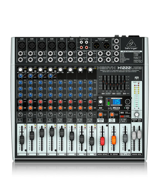 MEZCLADOR DE AUDIO ANÁLOGO BEHRINGER XENYX X1222USB