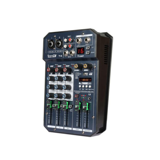 MEZCLADOR DE AUDIO ANÁLOGO PRO DJ T4