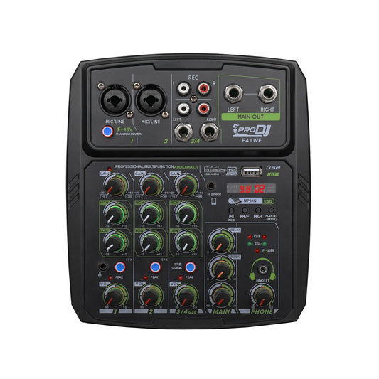 MEZCLADOR DE AUDIO ANÁLOGO PRO DJ B4L