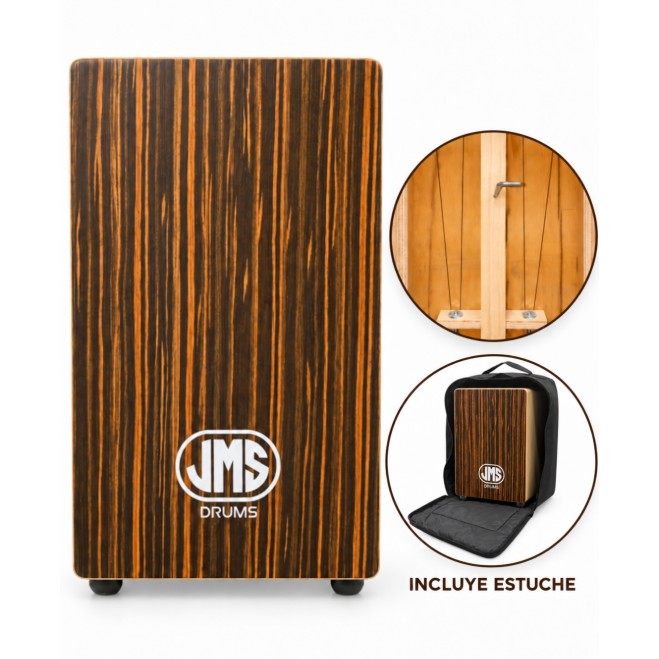 Cajón peruano JMS CJ01 con estuche