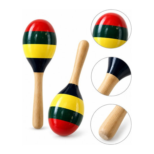 Maracas de madera JMS M12