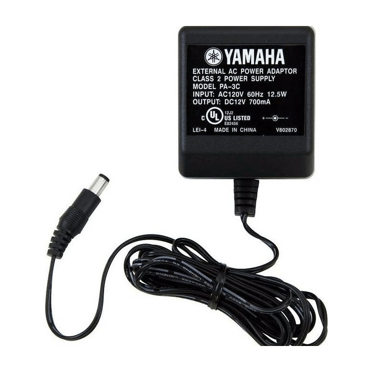 Teclado Yamaha PSR-E383 con adaptador