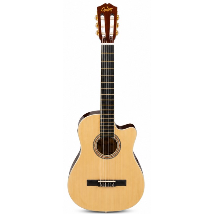 Guitarra electroclásica Custom SCG3901BCE 39" cutaway con ecualizador