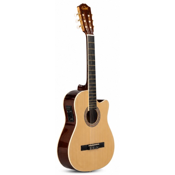 Guitarra electroclásica Custom SCG3901BCE 39" cutaway con ecualizador