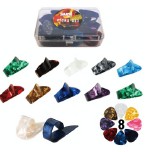 Kit de uñas y púas para guitarra