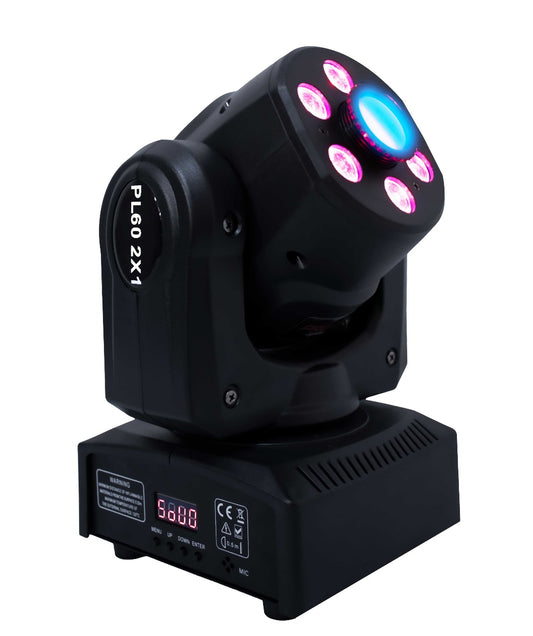 CABEZA MÓVIL PRO DJ LIGHTING PL60 2X1