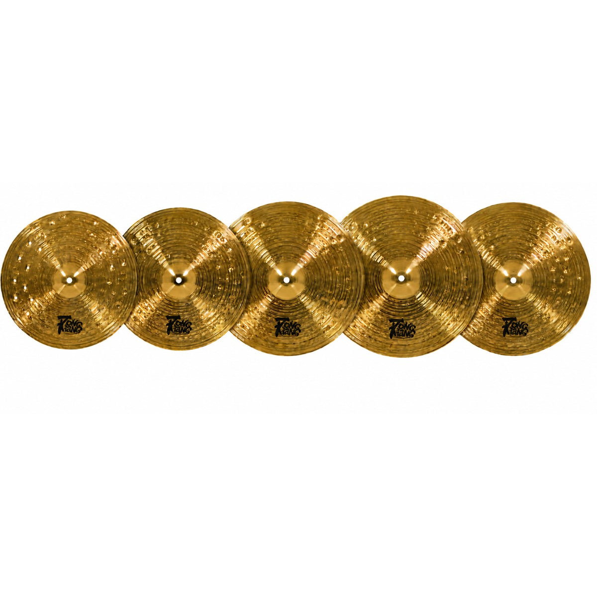 Set de 5 platillos de práctica Tongxiang THJD Gold